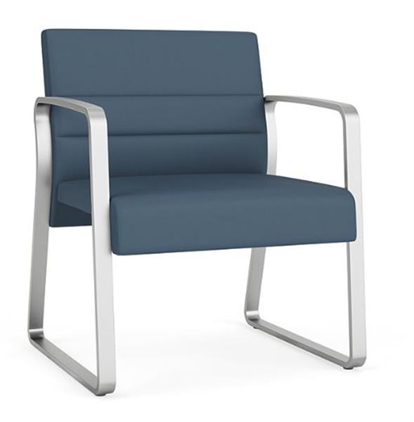 Waterfall Oversize Guest Chair - Sled Base